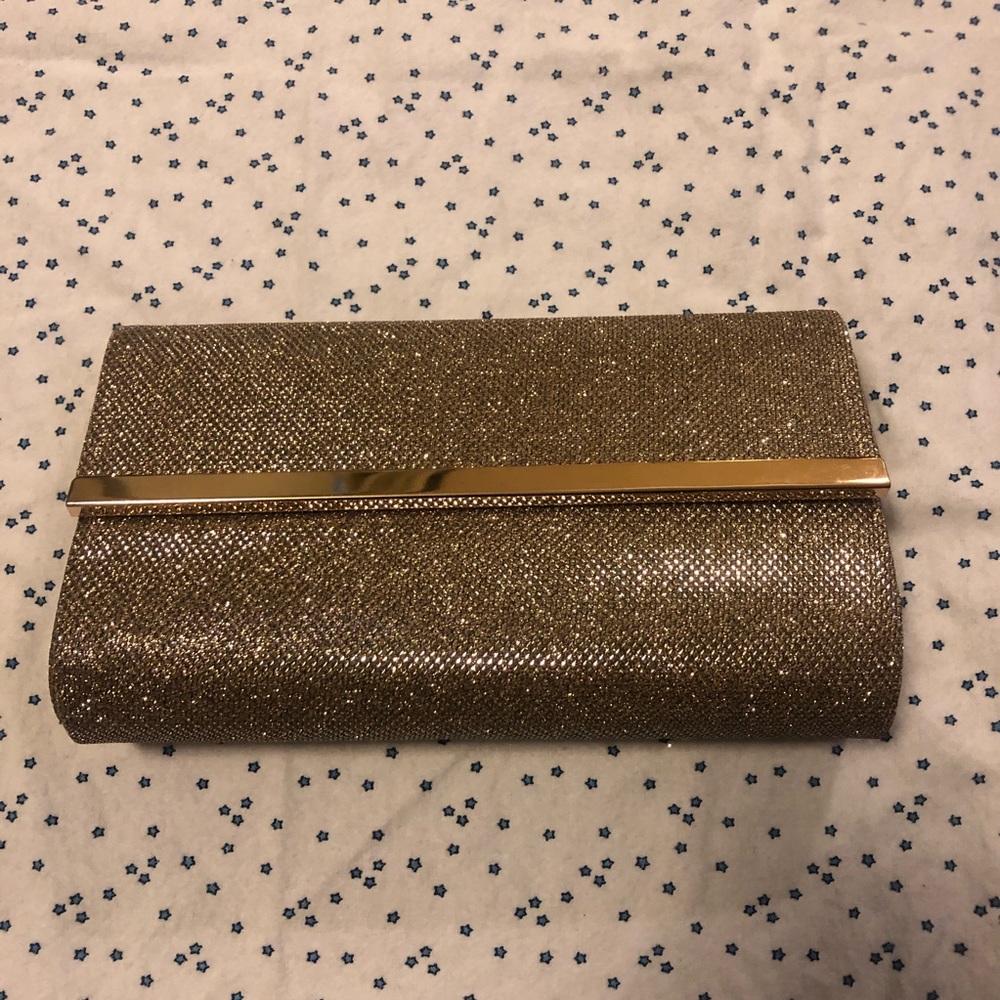 bareMinerals Magnetic Sparkly Gold Clutch